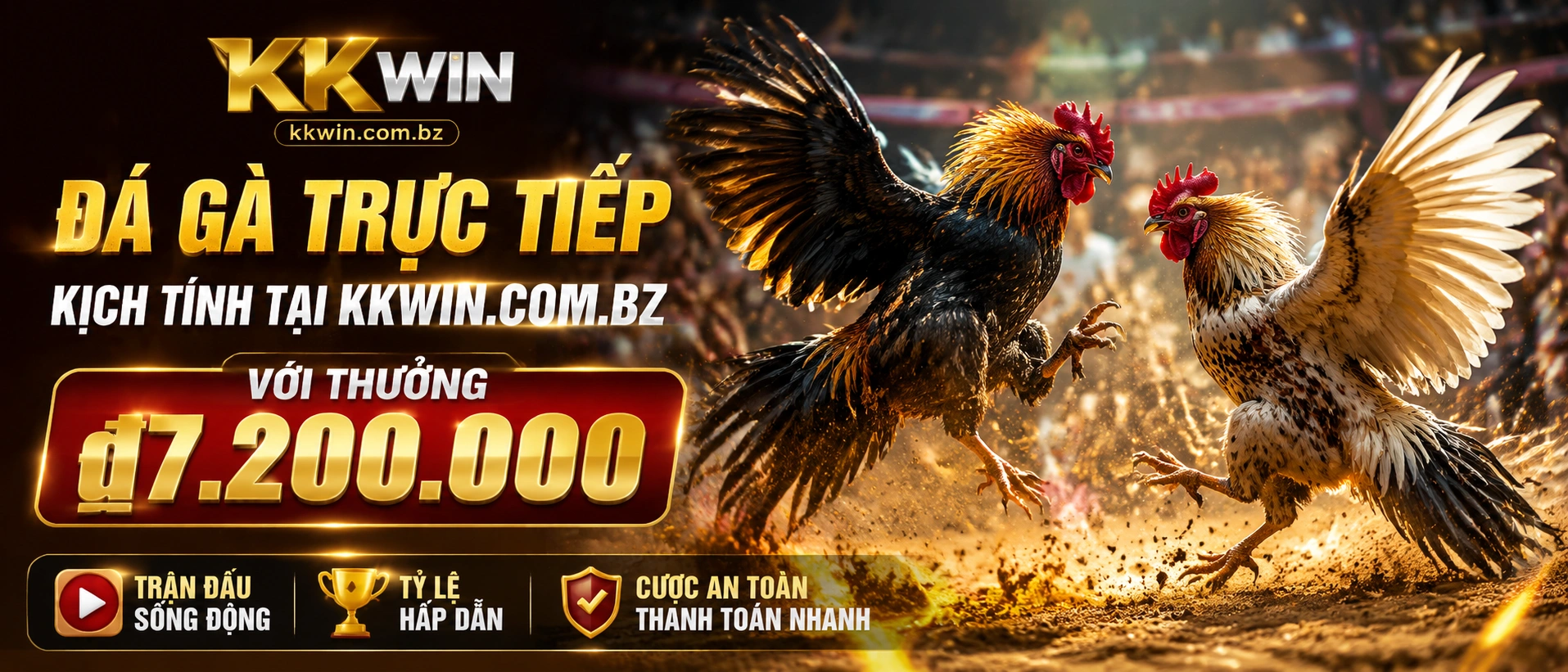 Đá Gà Trực Tiếp tại Kkwin
