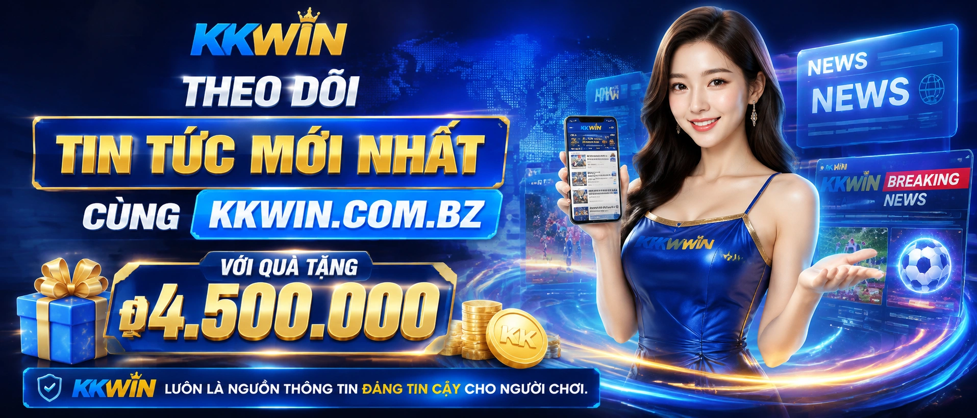 Nhóm tin đang được quan tâm với bố cục nổi bật và nhãn chuyên mục